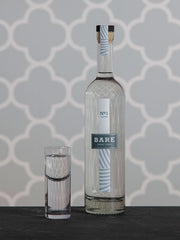 500ml Bare Sipping Vodka clear flavour with shot glass