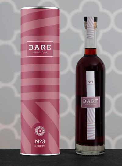 500ml Bare Sipping Vodka Cherry flavour with smart presentation tube